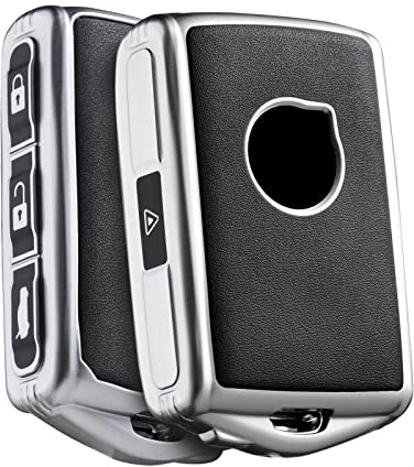 OATSBASF Autoschlüssel Hülle für Volvo, Schlüsselhülle für Volvo XC40 XC60 XC90 XC70 S60 S80 S90 C30 V70 V90, Schlüsselbox Cover (Y-Schwarz)