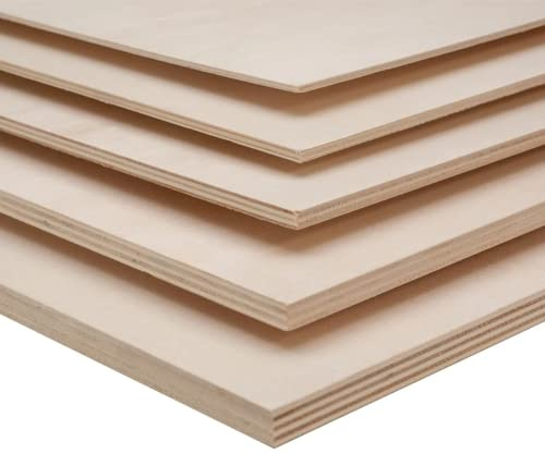 Pannello / Multistrato / Compensato pioppo spessore mm 4 / 30 x 80 cm ( 6 pz. )