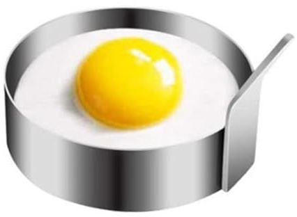 de huevo, anillos para huevos para freír huevos | de tortilla de acero inoxidable - Moldes de huevos, parrilla, modelador de panqueques, herramienta de cocina para desayuno
