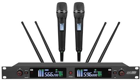 Professional Wireless Microphone for Vocals Musician for Sennheiser SKM9000 Handheld System, True Diversity Long Range