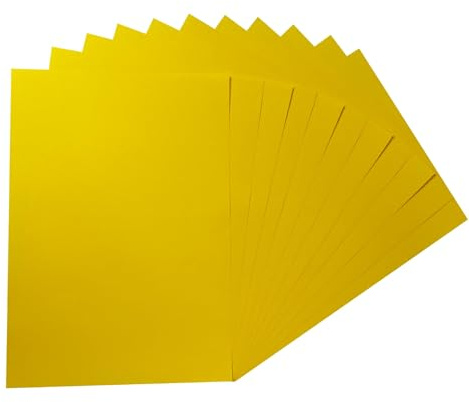 Paquete de 100 hojas A5 de color amarillo de 75 g/m²