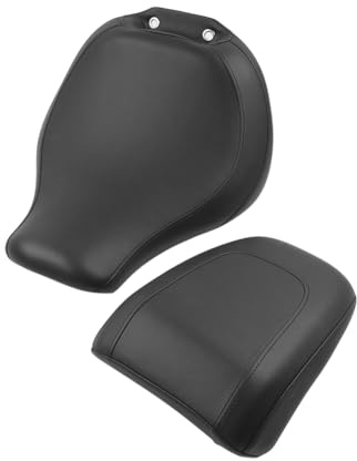 Cngoat41 XJ50-YH-2T1C Pillion Front Rear Passenger Seat Leather+Foam For Harley Fat Boy FLFB and Fat Boy 114 FLFBS 18-up 1 Pc