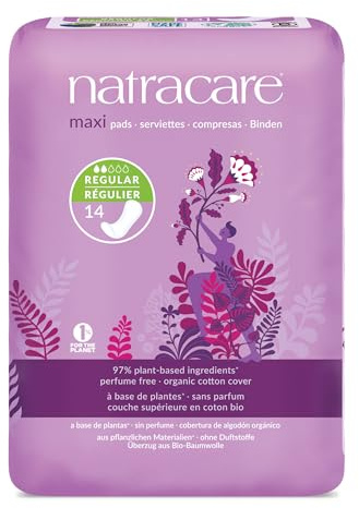 Natracare Pads Regular Multi-Pack, 84 Pads Total by Natracare