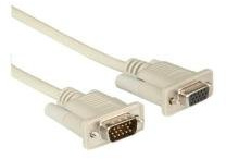 Nilox 1.8 m VGA – Cavi VGA, VGA, D-Sub, VGA, D-Sub, Maschio/Femmina, Grigio