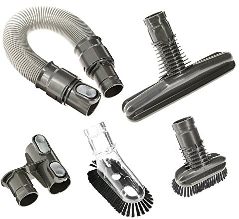 VACSPARE Hose Tool Kit Accessory Set Compatible with Dyson DC16, DC30, DC31, DC34, DC35, DC43, DC44, DC56, DC58, DC59, DC61, SV03, SV05, SV06, V6 Cordless Vacuum Cleaners