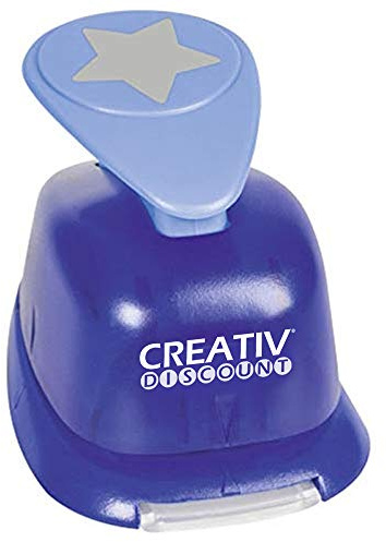 CREATIV DISCOUNT Motivstanzer Groß, ca. 2,5cm, Motiv Stern
