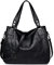 Große Damenhandtasche PU Leder Schultertasche Taschen Tote Henkeltasche für Frauen