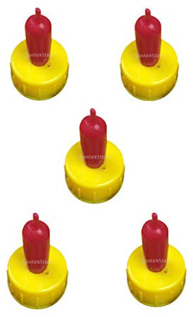 SDENSHI 5 Stück Lamm Kid Nippel Sauger Flasche Topper Fütterung Milch Trinken Bauernhof