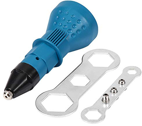 Pistola de remache inalámbrico, Taladros de remachado, Pistola para tuercas de remaches eléctrica profesional accesorios adaptador de taladro de remachado inalámbrico herramienta de inserción