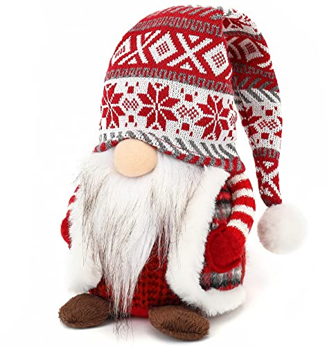 OIMIMY Tomte juldekorationer prydnader jultomten svensk nordisk tomte tomte tomte fylld dvärg Thanksgiving alla hjärtans dag födelsedag jul tomtar plyschdekor för hem nivån bricka bord
