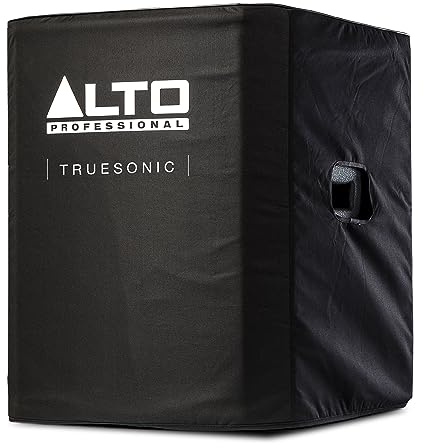 ALTO Housse Durable Pour Subwoofer Amplifié TS18S avec Doublure en Nylon et Poignée d'Accès | Housse Robuste de Protection, Doublure en Nylon et Ouvertures pour Poignee
