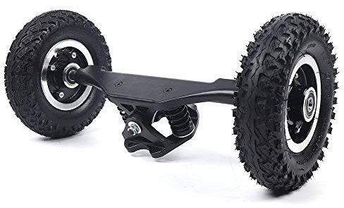 Offroad Elektro 11 Zoll LKW Räder Combo Skateboard Truck Mountain Longboard Aluminium Alloy 8 Zoll Rad mit Riemenscheibe