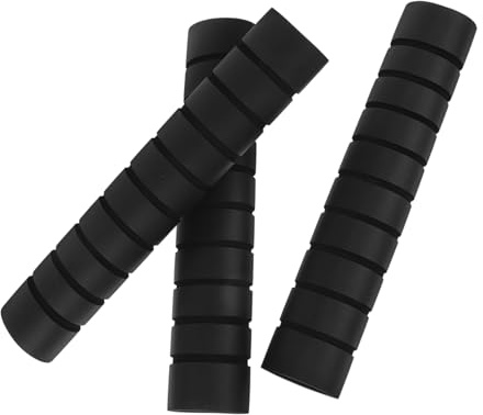 WOONEKY Manicotti Antiscivolo Per Barra Trazioni 3 Pezzi Impugnature in Spugna Rimovibili Lavabili Per Allenamento Sicuro E Comfort Maniglie Per Barra Orizzontale Fitness