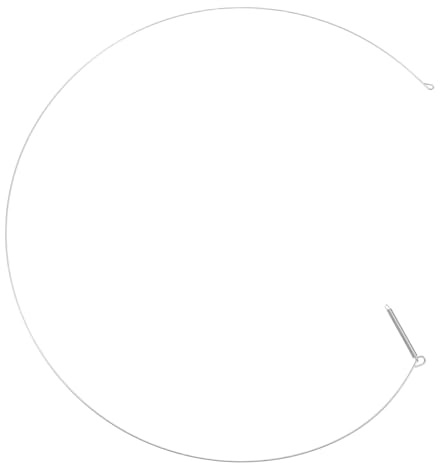 Hemobllo Türdichtungsring aus Stahlseil 35cm für Frontlader Waschmaschine mit Federstahl Spannring Einfache Montage und Universelle Kompatibilität für Waschmaschinentür