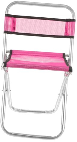 TOBBOMEY Sgabello Pieghevole e Resistente Portatile per Adulti Sgabello Outdoor Ergonomico per Viaggi e Escursioni Colore Casuale Colore Casuale