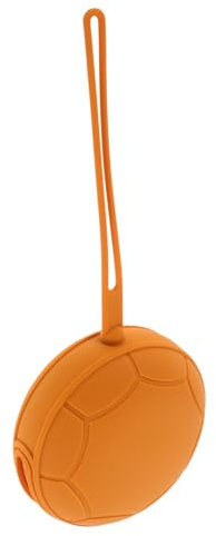 iplusmile Étui de Rangement en Silicone pour Coupes Menstruelles, Protection Polyvalente et Design Élégant, Voyage et Petits Objets, Couleur Orange