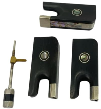 Ysyqkn Cello Bow Frog Resistente para Arco de 4/4 Accesorio de con Diseño Elegante Cómodo para Practicar y Restaurar Adecuado para Músicos