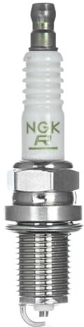 NGK Bujía de encendido 2756 electrodo central niquel Electrodo de masa supresión de interferencias 5 kOhm con asiento de estanqueidad plano Conexión SAE fija Ancho de llave: 16 mm Long. de rosca: