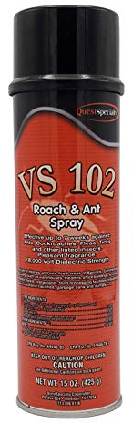 Quest VS 102 Roach & Ant Spray, 20 oz. can, 1 Count, Red (4250-1)