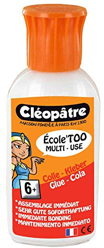 Cléopâtre Ecole'Too Alleskleber mit Multi-Material mit Fläschchen, 60 g