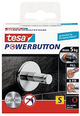 tesa Powerbutton Haken - Universal Small