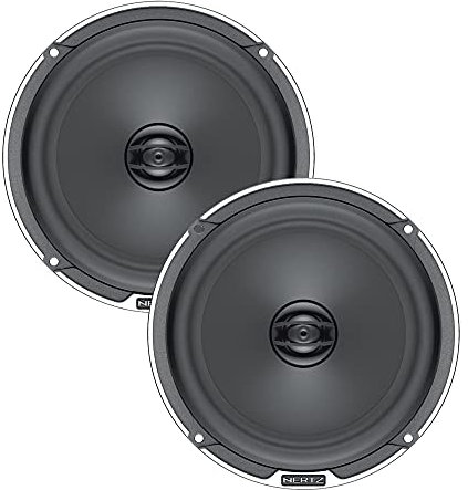 Hertz MPX 165.3 – 165 mm 2-Wege-Koaxialsystem mit 100W RMS, Tetolon-Hochtöner und gepresster Papiermembran für ausgewogene Klangbühne