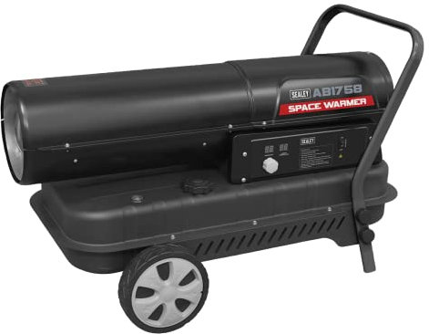 Space Warmer Paraffin/Kerosene/Diesel Heater 175,000Btu/hr with Wheels