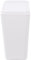 Vareone 15 L Plastic Trash Bin with Swing Lid, Kitchen Garbage Bin, White