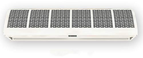 Chauffage d'espace Climatiseur Rideau d'air Chauffage électrique Rideau d'air Refroidissement et chauffage Double puissance élevée, télécommande sans fil Rideau d'air mural