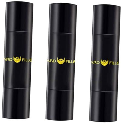 FRCOLOR 3stücke Beard Shaping Filler Bartfüllerstift Mit Pinsel Für Einfache Bartgestaltung Geeignet Für Dünne Und Dicke Bärte Tiefbrauner Farbe