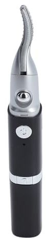 Sonew Elektrische Wimpernzange, Beheiztes Wimpernzangen-Werkzeug, Handgehalten, 2-in-1-Langanhaltendes Styling, Elektrischer Augenbrauenschneider, Elektrischer Wimpernzange für