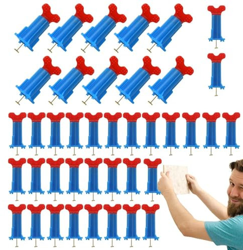 Strumento livellatore per piastrelle, kit di livellamento per piastrelle -Strumenti riutilizzabili per la regolazione delle piastrelle del pavimento a parete,Set di composti livellanti per pa