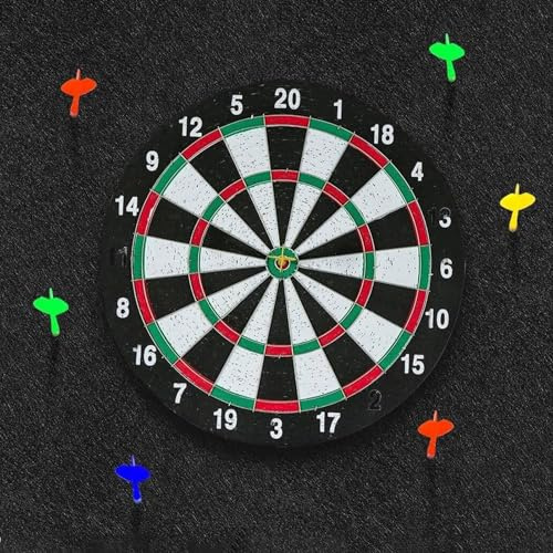 Dartboard Wandschutz - 9 Stück Wandumrandung für Dartboard - Filz Dartscheibe Wandschutz Selbstklebend - Dartscheiben-Rückseite - Wandfliesen Kork Board 30x30cm