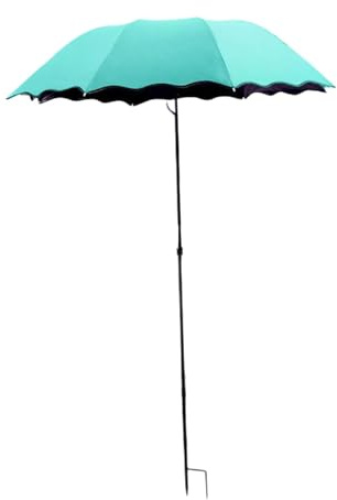KESOTO Ombrellone per Piante da Esterno, Copertura per Vasi di Fiori, Protezione dal Sole, Menta