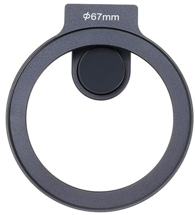 Universal 67mm Mobile Lens Filter Mount Smartphone Filter Bracket Action Camera Accessories Suitable for 14/15 Lens Adapter