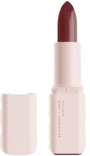 Maybelline New York Serum Lippenstift Satin, Pflegender Lippenstift für 8H Feuchtigkeit mit Hyaluronsäure & Ölen, Strahlende Farbe & Satin-Finish, Nr. 104 Maybe It's Intense, 4,5g