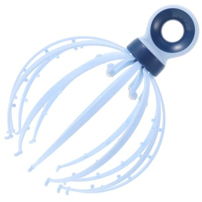 UPKOCH Oktopus Kopfmassagekralle mit Stahlkugeln Komfortables Kopfhautmassagegerät aus Pp für Entspannende Stressmassage für Outdoor und Reise