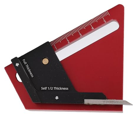 Woodworking Scriber Center Line Marking Tool Aluminum Alloy Height Setting Block for Table Saw Drill Press Bandsaw 0 58mm