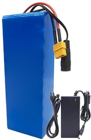 Batería para Bicicleta Eléctrica De 36V Y 30Ah, Batería De Litio Recargable 10S3P, Paquete De Baterías De Iones De Litio, Batería para Patinete Eléctrico con Protección BMS T+SM