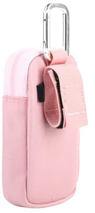 Tsophreniq MP3 MP4 Players Storage Bag Protective Cover with Carabiner Portable Music Player Carry Holder Pouch Organiser Case Storage Bag