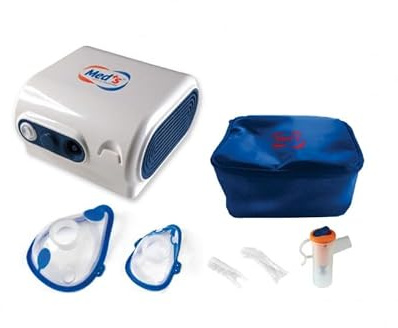 NEOSOL Super Plus Aerosol a Compressore per Adulti e Bambini con Accessori Completi