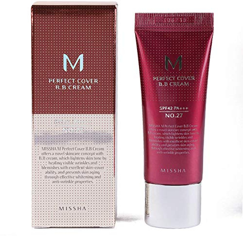 Missha M perfekt skydd BB Cream Spf42/Pa+++ No.27/Honungsbeige, 20 ml