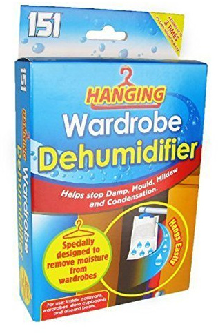 10 X Hanging Wardrobe Dehumidifier Damp