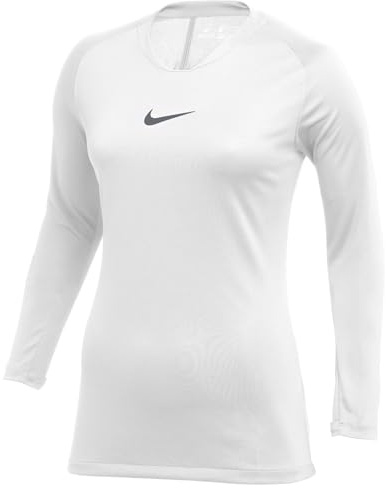 Nike Damen W Nk Df Park 1stlyr JSY Ls T-Shirt, White/Cool Grey, M EU