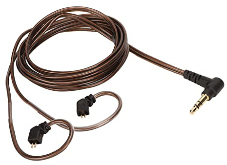 Cable de Sonido para Auriculares con Reducción de Ruido y Micrófono - Compatible con ZSN Pro, CCa CA4 CA16 - Reemplazo de 2 Pines de 0,78 Mm