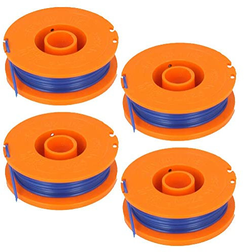 DAZZLEEX 4Pcs Lawn Mower Spool-Strimmer Spool Line For Flymo Mini Trim Multi Trim 200 250 300 FLY020 5137651-90