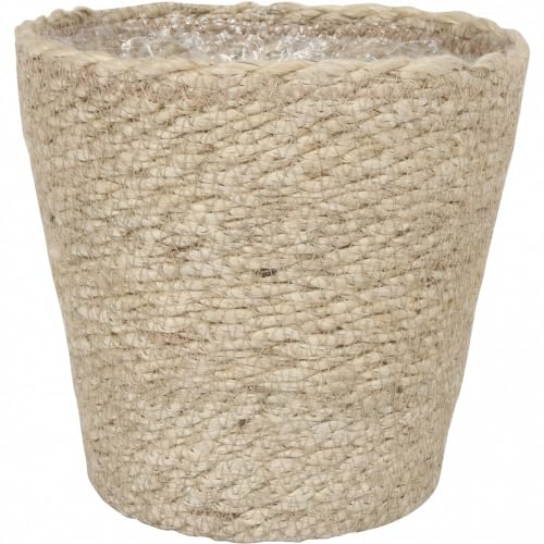 Cubre Macetas de Mimbre Diámetro de 15cm - Estilo Natural para tus Plantas