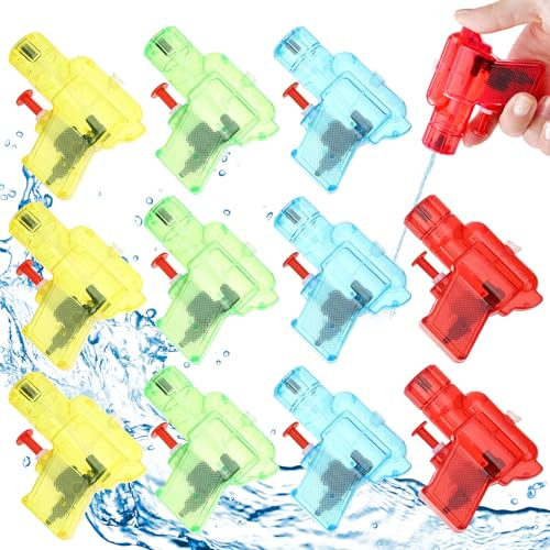 GLINKADO 16pcs kleine Mini-Wasserpistole,Pool Spielzeug,Kinder Spielzeug Wasserpistole,Sommer Garten Pool Party Strand Spielzeug Wasserpistole Kinder Geschenk