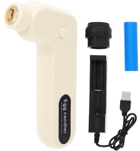 Parliky Testeur Œufs Lampe De Contrôle pour Équipement Incubation Mire Œufs Inspection Intérieur Coquille