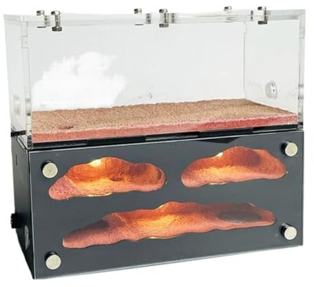 Ameisenfarm Formicarium Ameisenfarm, Ameisennest, Farm, USB-unabhängige Lichtsteuerung, Ameisenburg, Leicht Zu Beobachten Und Zu Füttern Ameisenfarm für Draußen